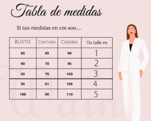 Tabla de medidas