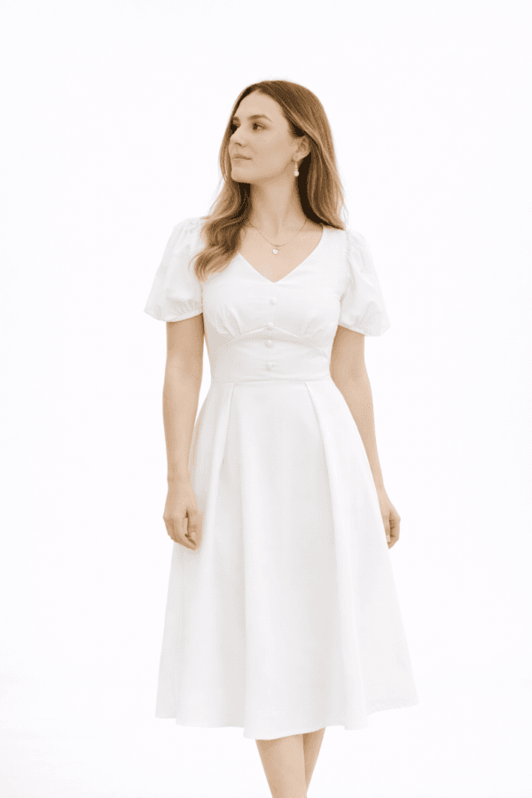 Vestido Amelie blanco