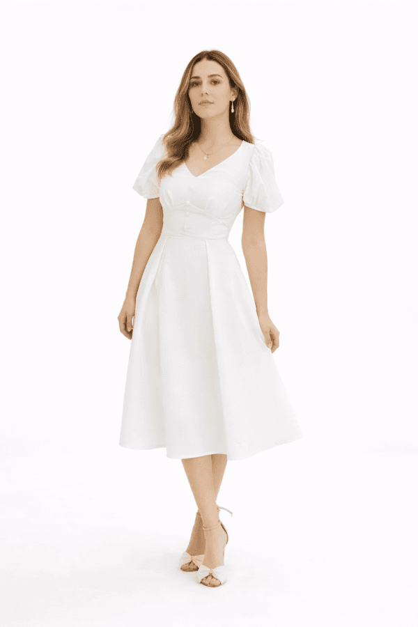 Vestido Amelie blanco