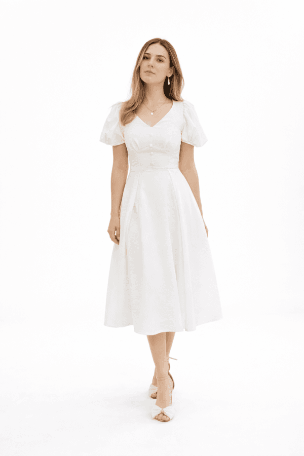 Vestido Amelie blanco