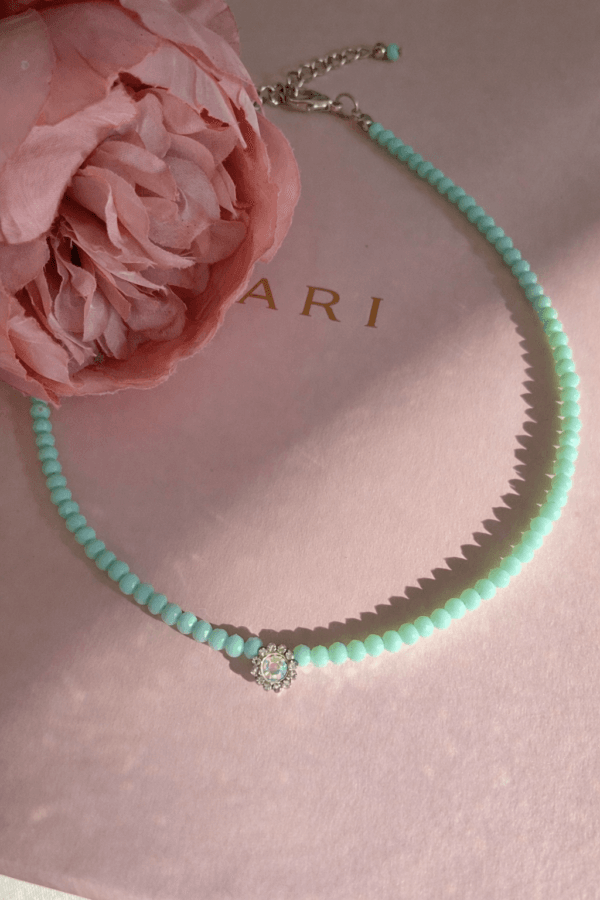 Collar Aria turquesa tiffany