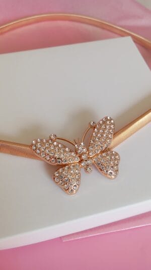 Cinto Golden Butterfly