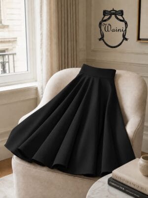 Falda Essential negro Waini