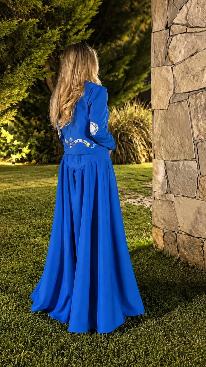 Vestido Dolce de Waini, vista posterior.